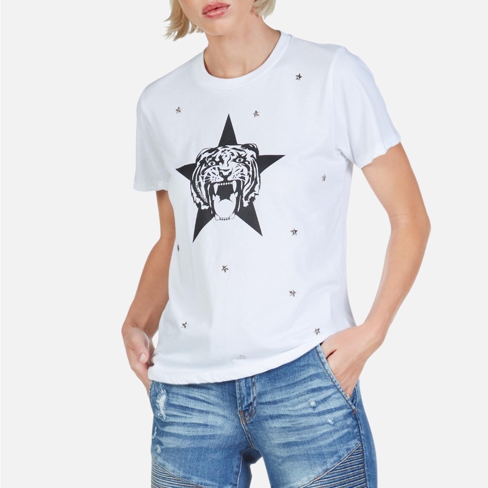 Lauren Moshi Croft Star Tiger Shirt